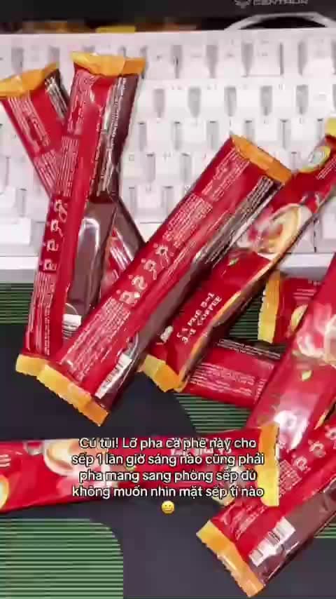 Cà Phê Hòa Tan 3 Trong 1 A Đại Hộp 10 gói (180g) - Cà Phê Chuẩn Hương Vị Thuần Việt, Đậm Đà, Tiện Lợi