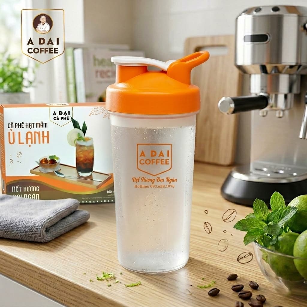 Bình Nhựa Ủ Cà Phê Cold Brew - A Đại Cà Phê, Thiết Kế An Toàn, Tiện Lợi